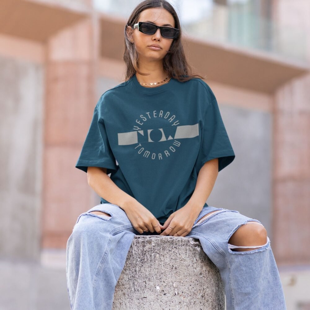 inspire others to focus on now, through our yesterday NOW tomorrow tshirt