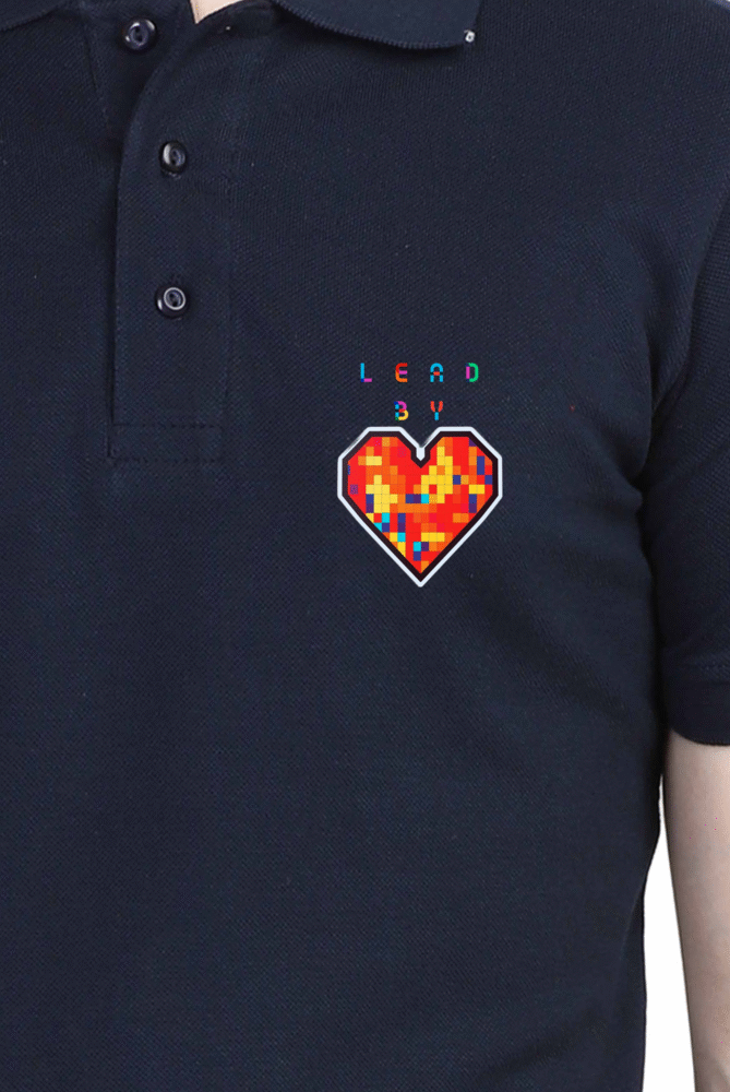 polo-tshirt-navy-blue-lead-by-heart