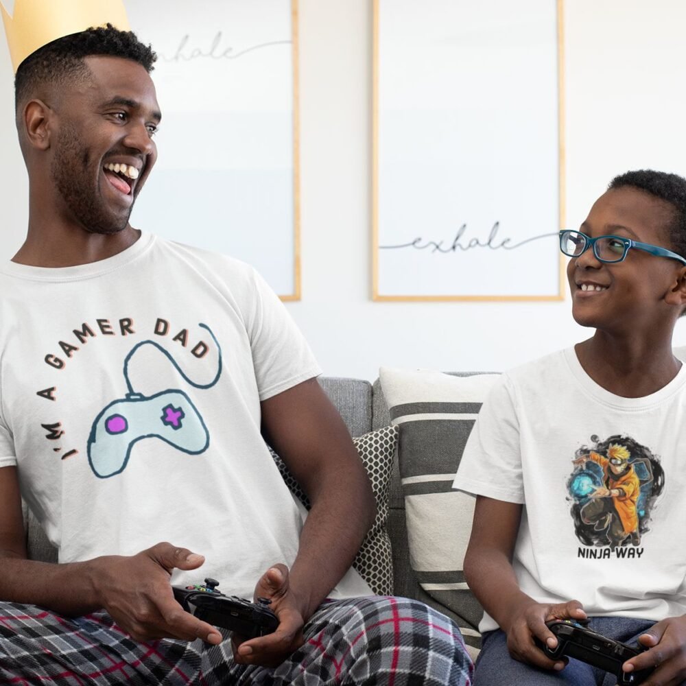 dad love tshirt, father's day tshirt, gamer father tshirt