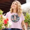 Minnie’s Floral Magic Women Crop Top 1