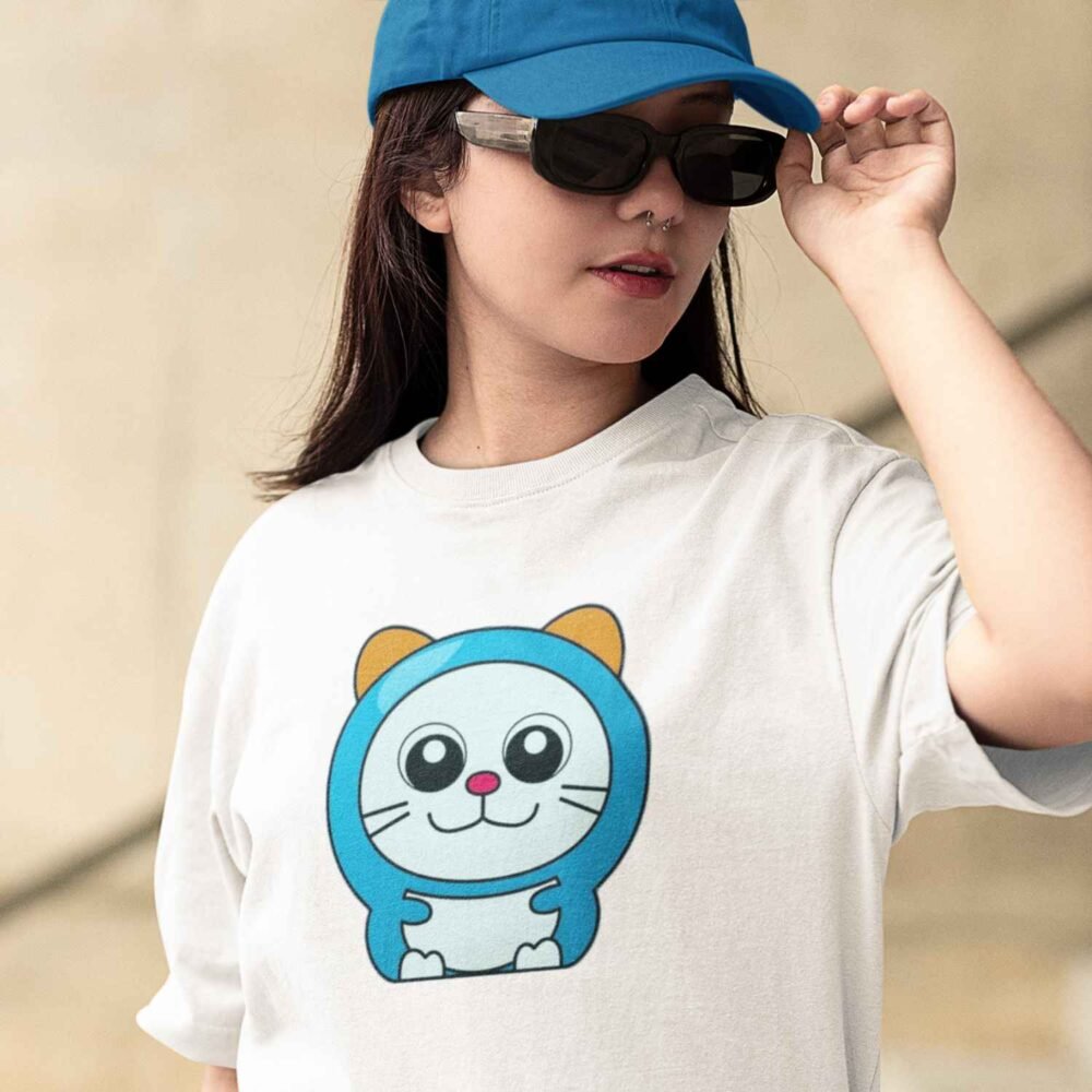dreamy doremon oversized unisex tshirt