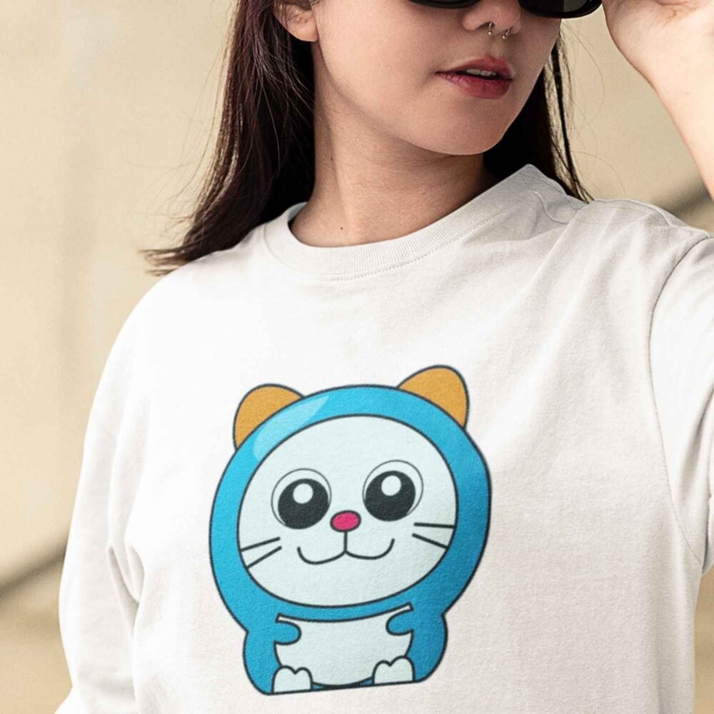 dreamy doremon oversized unisex tshirt