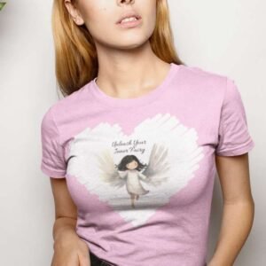 women tshirt unleash your inner fairy