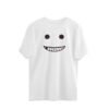 Oversized T-Shirt with Broken Teeth Emoji