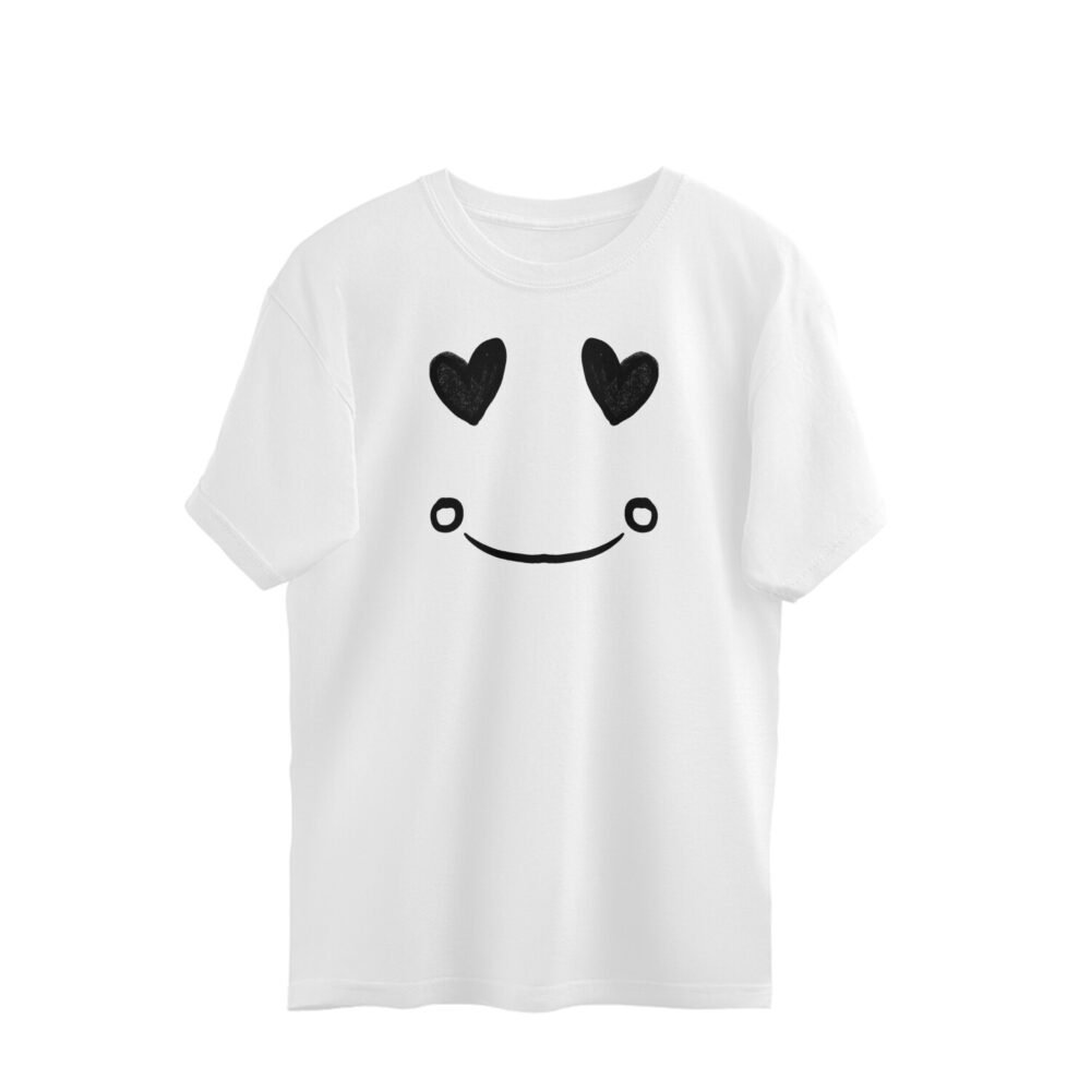 Oversized T-Shirt of Love and Joy Emoji