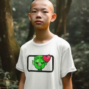 clash royale goblin kiss emoji unisex tshirt