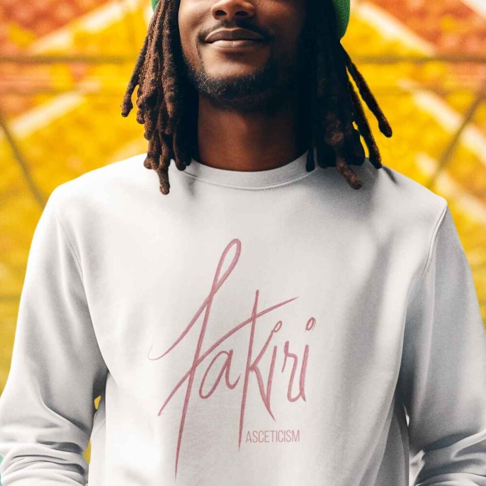 unisex sweatshirt fakiri print