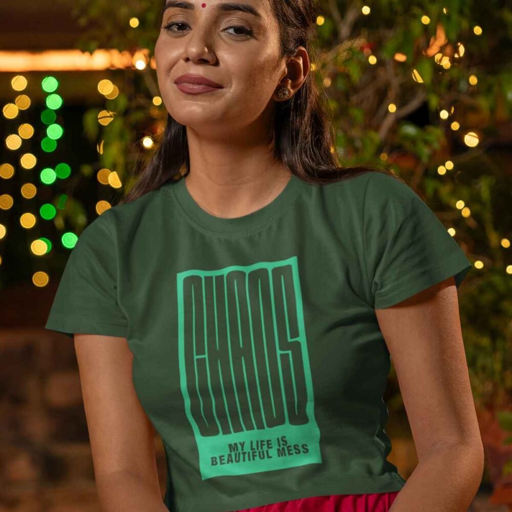 chaos crop top