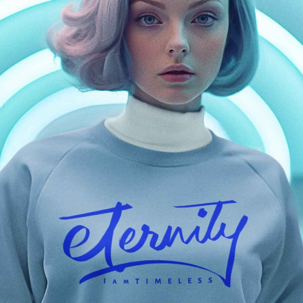 eternity i am timeless sweatshirt